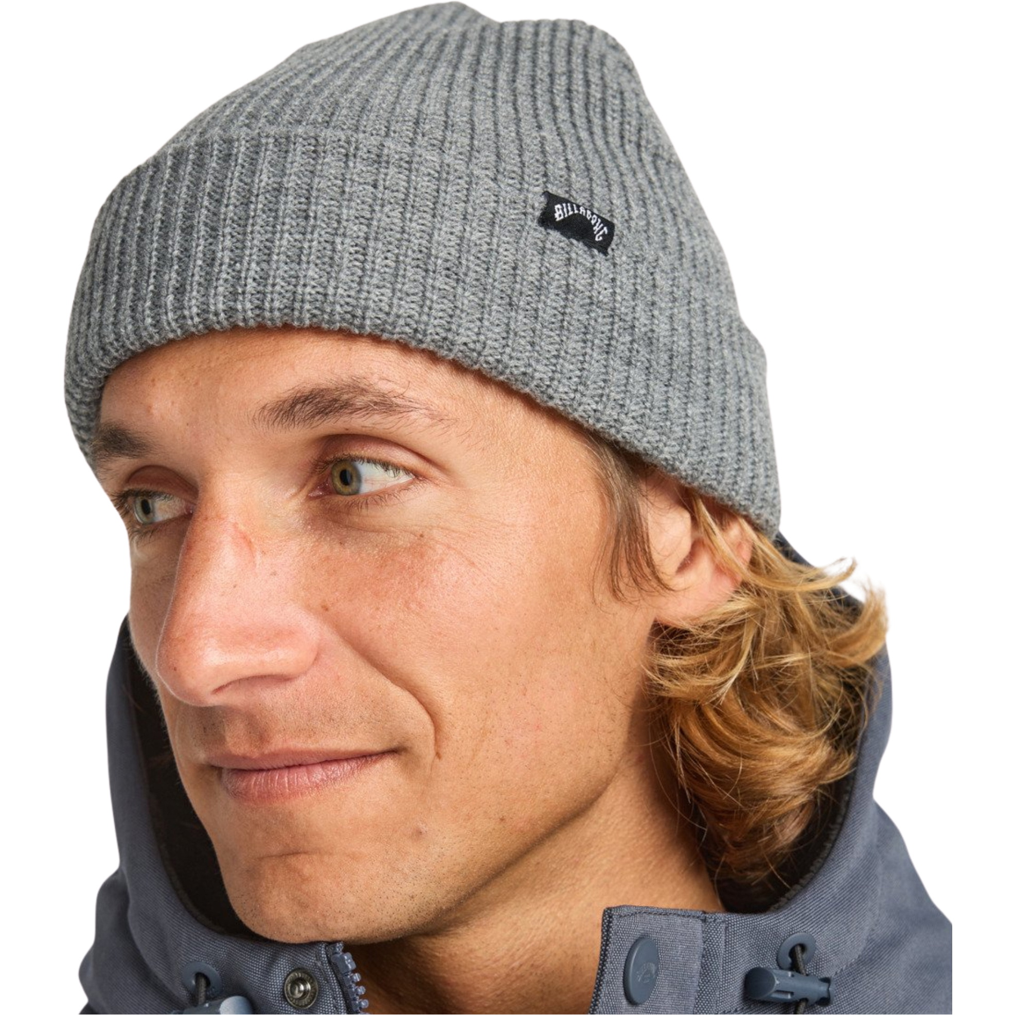 2025 Billabong Mens Arcade Beanie ABYHA00512 - Grey Heather